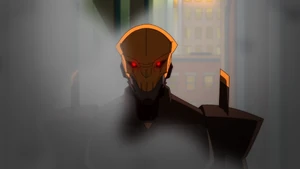 Slade pursuing Heat Wave.