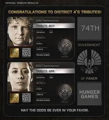 Tributes from District 4