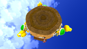 Gargantua Koopa in Super Mario Galaxy 2.