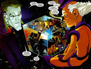 Mxyzptlk explains to Joker his power over reality (and retcons).