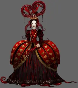 Queen of Red Heart #1 (Alice: Asylum concept art)