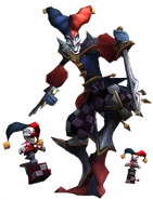 Shaco and his jack-in-the-boxes.