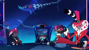 Vox in a meeting with the other Vees.