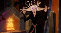 Zelda with her hair appeared to be Gorgon.