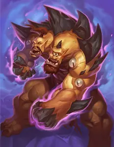 Cho'gall in Hearthstone Mercenaries.
