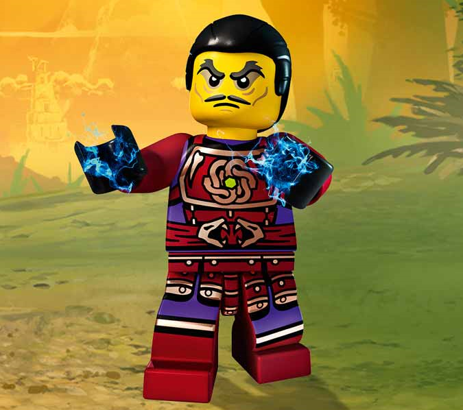 I, Lord Clouse!Clouse about to banish Lord Garmadon into the Cursed Realm, ...