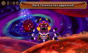 Dark Taranza's evil laugh.