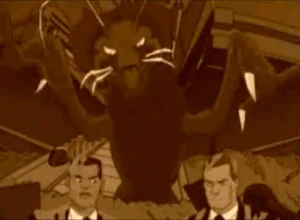 Edgar as he appears in a flashback in the Men in Black: The Series episode, "The Big Bad Bug Syndrome"