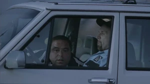 Vito getting caught giving a security guard a blowjob.