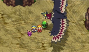 The Helmaroc King in The Legend of Zelda: Four Swords Adventure.