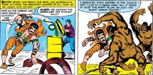 Kraven Facing Cobra's & Gorillas