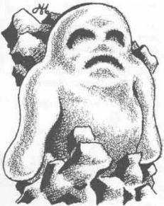 An early depiction of Ogrémoch.