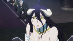 vampiro verdadeiro, anime OVERLORD parte02#animeedit #lordainz #albedo