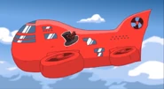 The Toppat Clan's Airship, as seen in Infiltrating the Airship.