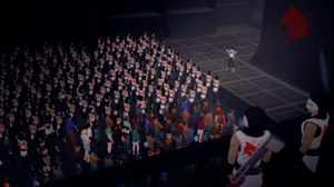 White Fang recruitment rally