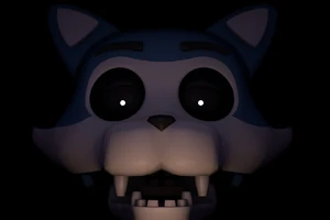 A WIP render of Candy with a missing lower jaw and eyes.