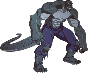 Killer Croc in Son of Batman.