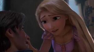 Disney's Tangled Eugene saves Rapunzel's life Mother Gothel's death