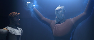 Dooku remained defiant, confident that he won't remain a captive for long.