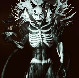 Enzukai stealing the Shiroi Honō lantern