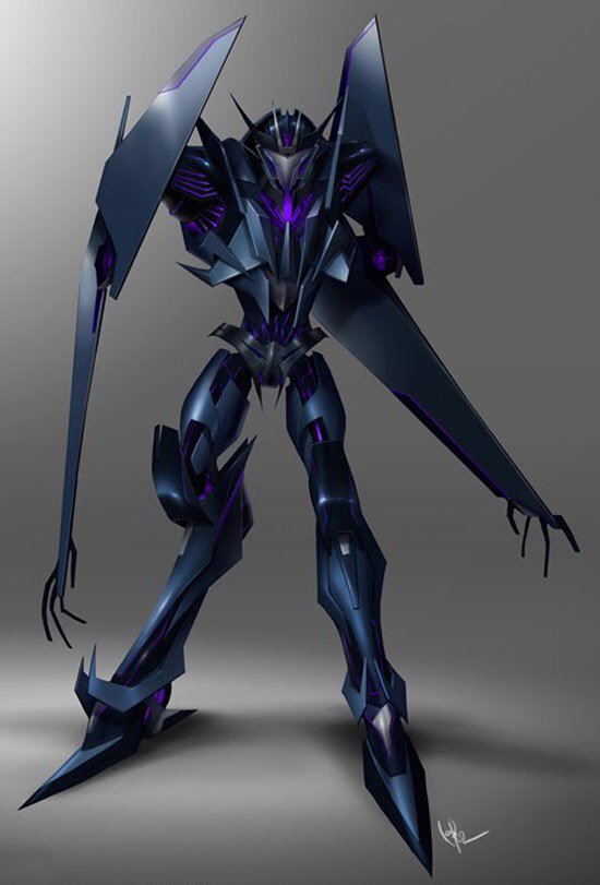 A whole lot of creepy for an echo. Transformers Prime Soundwave