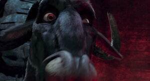 Kazar's introduction as he lets out an intimidating roar.