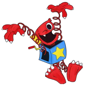 Playtime CO. Artwork of Boxy Boo.