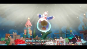 "...is in another castle!"