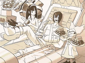 Credits9.png (827 KB) Tia, Acid and Dr. Goodall tending to Ace at the hospital in the Star Force 3 credits.