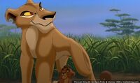 Zira and Young Kovu