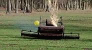 The Lawnmower Taking A Shot From Deke