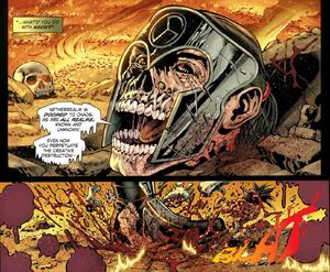 Havik's demise in the Mortal Kombat X comic book series.