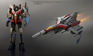 Concept Art of Starscream.