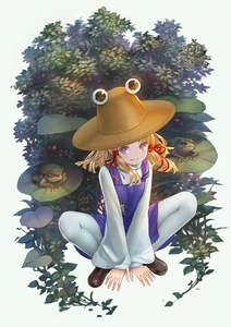Suwako Whos Who.png (4.35 MB) Her appearance in offical artbooks Who's Who of Humans & Youkai - Everlasting Edition