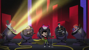 Dr. Light's cameo in "Teen Titans Go! to the Movies".