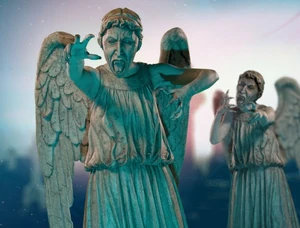 A pair of Angels on the attack.