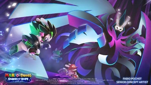 Concept artwork of the final battle against Cursa.