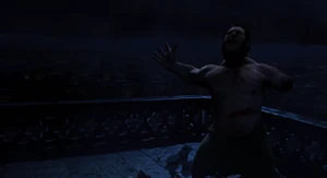 Hyde leaping up beside Van Helsing and basks in the ambience of Paris.