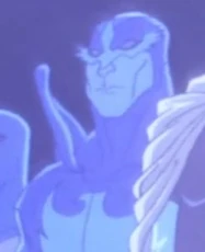 Nighthawk as he originally appeared in Season 1, as a hologram.