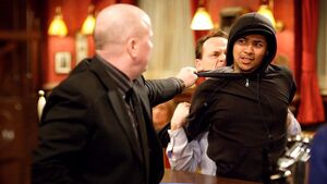 Phil Mitchell vs Billie Jackson.