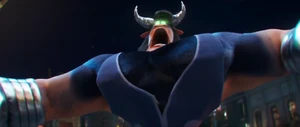Stronghold transforming into an ox.