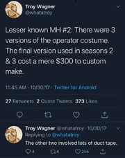 Troy Wagner on Twitter