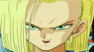 Future Android 18 preparing to kills Trunks.