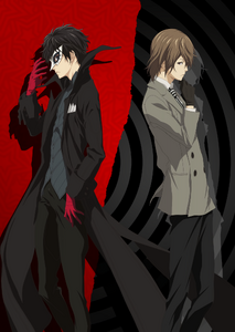 P5A Joker and Akechi Visual