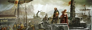 Stannis at dragonstone.jpg (360 KB) Stannis's army prepares to sail to the Wall aboard Saan's fleet.