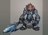 Concept art for Trundle.