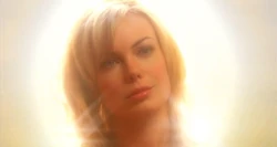 Mandy seen as a goddess.