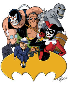 Bat-Villains 3: BTAS Version by Tim Levins