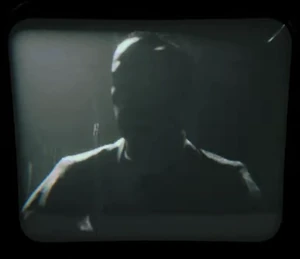 Easterman seen on a screen before a trial.