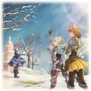 Hortensia, Rosado and Goldmary in the ending.